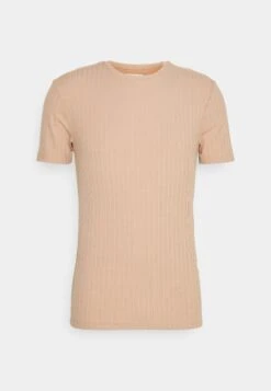 Pier One Basic T-Shirt - Taupe -Pier One Vogue 0041418f50ee49fa980241e2fca51da1