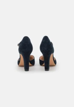 Pier One Leather- Classic Heels - Dark Blue -Pier One Vogue 00802217950848ff9b3c3c16282ce0dc