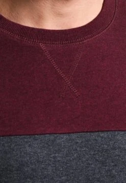 Pier One Sweatshirt - Mottled Bordeaux -Pier One Vogue 008f33a839ce4dfc88067e6bdf88761a
