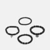 Pier One 4 Pack - Bracelet - Black -Pier One Vogue 08e118c931a644e4998f3b1a57086908