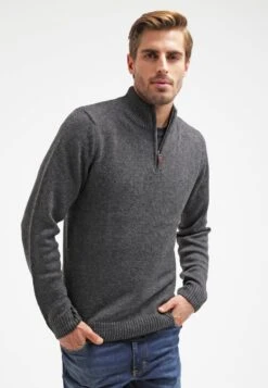 Pier One Jumper - Dark Grey Melange