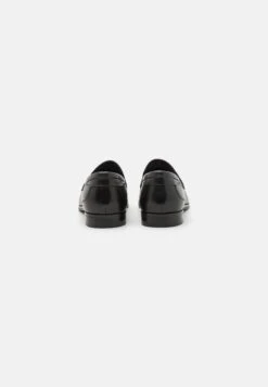 Pier One Leather - Slip-Ons - Black -Pier One Vogue 0ecc0d3e59a842e8bb112669a195c275