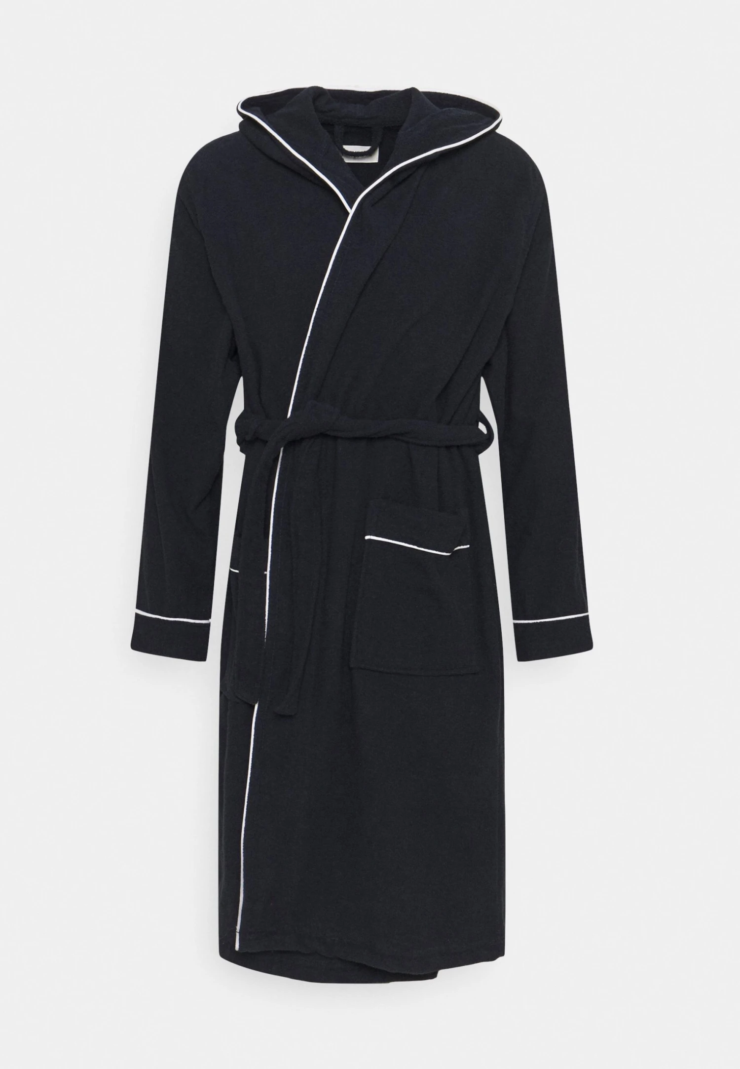 Pier One Dressing Gown - Dark Blue/White 3 Pier One Dressing Gown - Dark Blue/White