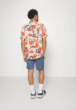 Pier One Linen Blend Drawcord Shorts- Shorts - Blue -Pier One Vogue 0fefc1229bd140f59c628594c0f5cb16