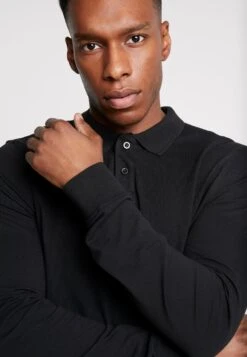 Pier One 2 Pack - Polo Shirt - Mottled Grey/Black -Pier One Vogue 1180da984bd447fb92164ab274ea1cfb