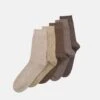 Pier One 5Pack - Socks - Light Brown -Pier One Vogue 13bd5847c27e486fbbbabbf0c9d7fc90