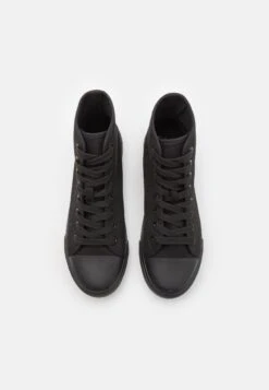 Pier One Unisex - High-Top Trainers - Black -Pier One Vogue 13f50672a29e4c08a3fbaf05e06cbe4f