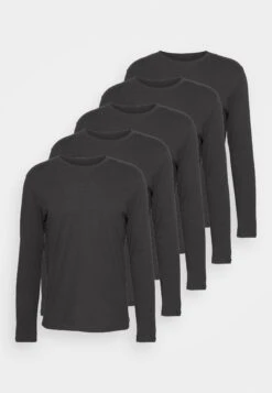 Pier One 5 Pack - Long Sleeved Top -Black -Pier One Vogue 149f5e70ba6e42e8ae9d19901f8f1dd0