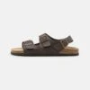 Pier One Unisex - Sandals - Dark Brown 1 Pier One Unisex - Sandals - Dark Brown -Pier One Vogue 1a7a848effe2485c8d756f7696fd5864