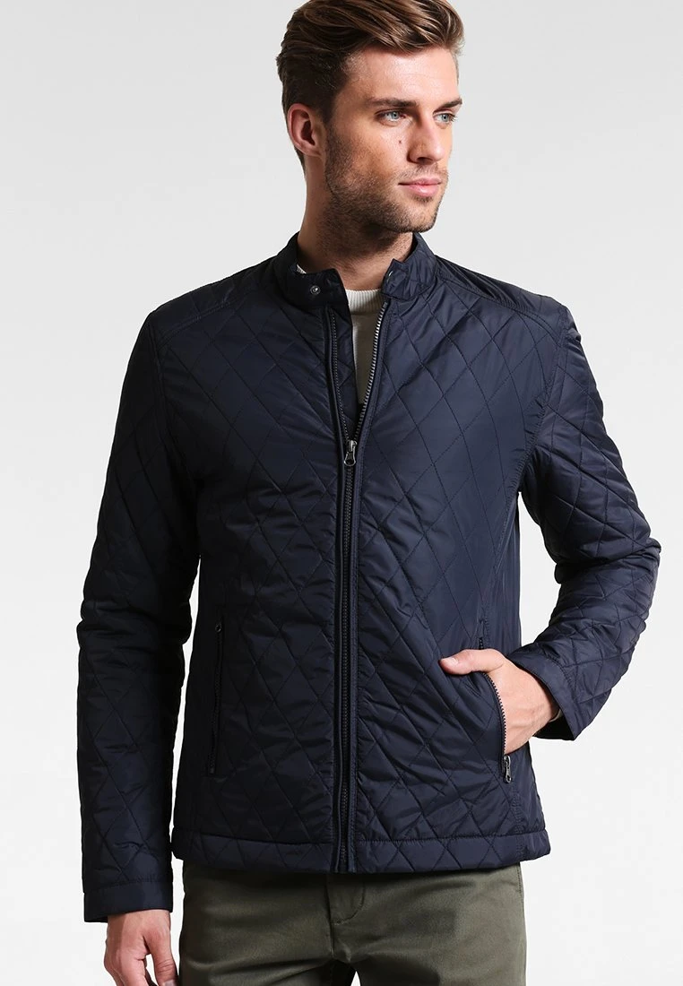 Pier One Light Jacket - Dark Blue 3 Pier One Light Jacket - Dark Blue