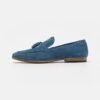 Pier One Leather - Slip-Ons - Blue -Pier One Vogue 2010eb96e46d4c7eb6346417292ed7c2