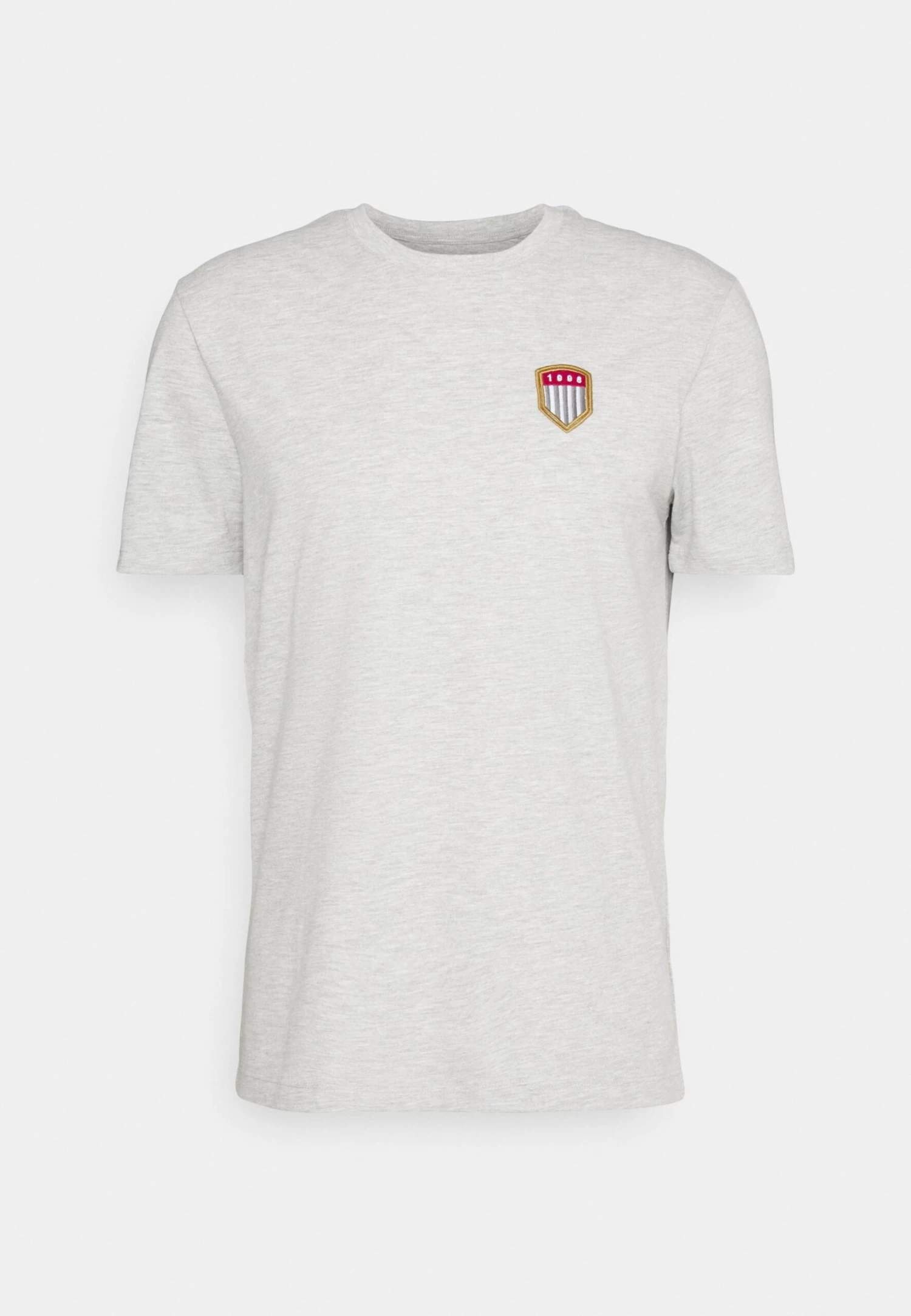 Pier One Print T-Shirt - Light Grey 6 Pier One Print T-Shirt - Light Grey - Image 4