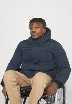 Pier One Winter Jacket - Dark Blue -Pier One Vogue 27b92c909aa64de9bdef452c8ab0d0f1