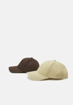 Pier One Unisex 2 Pack - Cap - Khaki/Sand -Pier One Vogue 29a9b48eb8204893a4e84f1fa027eb44