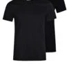 Pier One 2 Pack - Basic T-Shirt - Black -Pier One Vogue 2de0d41f5c384ef9935cd04e81aa9048
