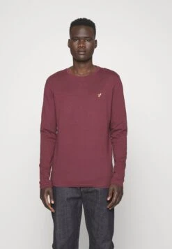 Pier One 3 Pack Unisex- Long Sleeved Top - White/Dark Blue/Bordeaux -Pier One Vogue 2e09c35b3b404241961cbfc4023bab59