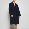Pier One Dressing Gown - Dark Blue -Pier One Vogue 3537b363c9ee46c3b9e621fe38e829ca
