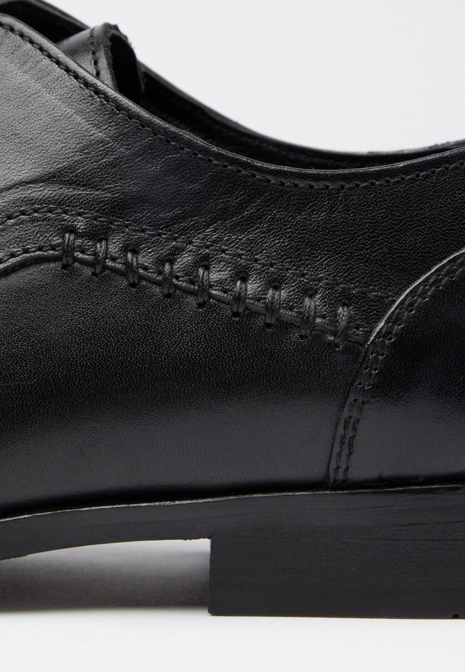 Pier One Smart Lace-Ups - Black 8 Pier One Smart Lace-Ups - Black - Image 6