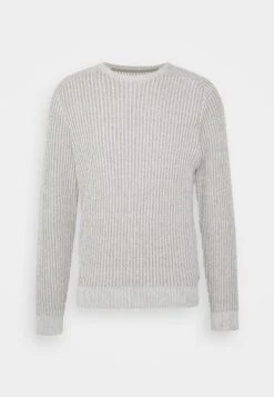 Pier One Jumper - Mottled Light Grey -Pier One Vogue 3cc0fef87cbf4148965707ab9482cc14