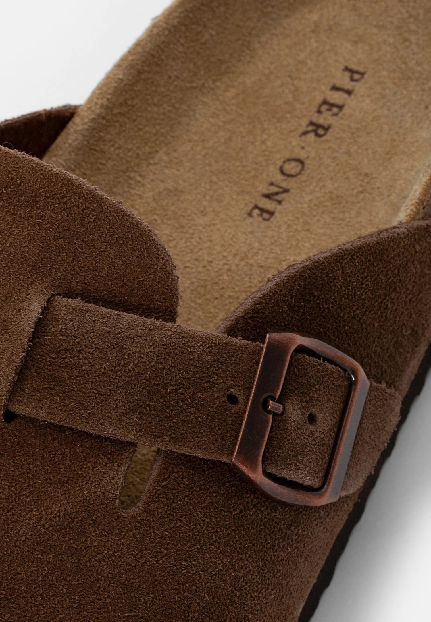 Pier One Leather Unisex - Slippers - Brown 8 Pier One Leather Unisex - Slippers - Brown - Image 6