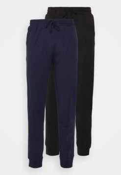 Pier One 2 Pack - Pyjama Bottoms - Dark Blue/Black -Pier One Vogue 49522b66b23a4bc9ba5cc231f5971a0a