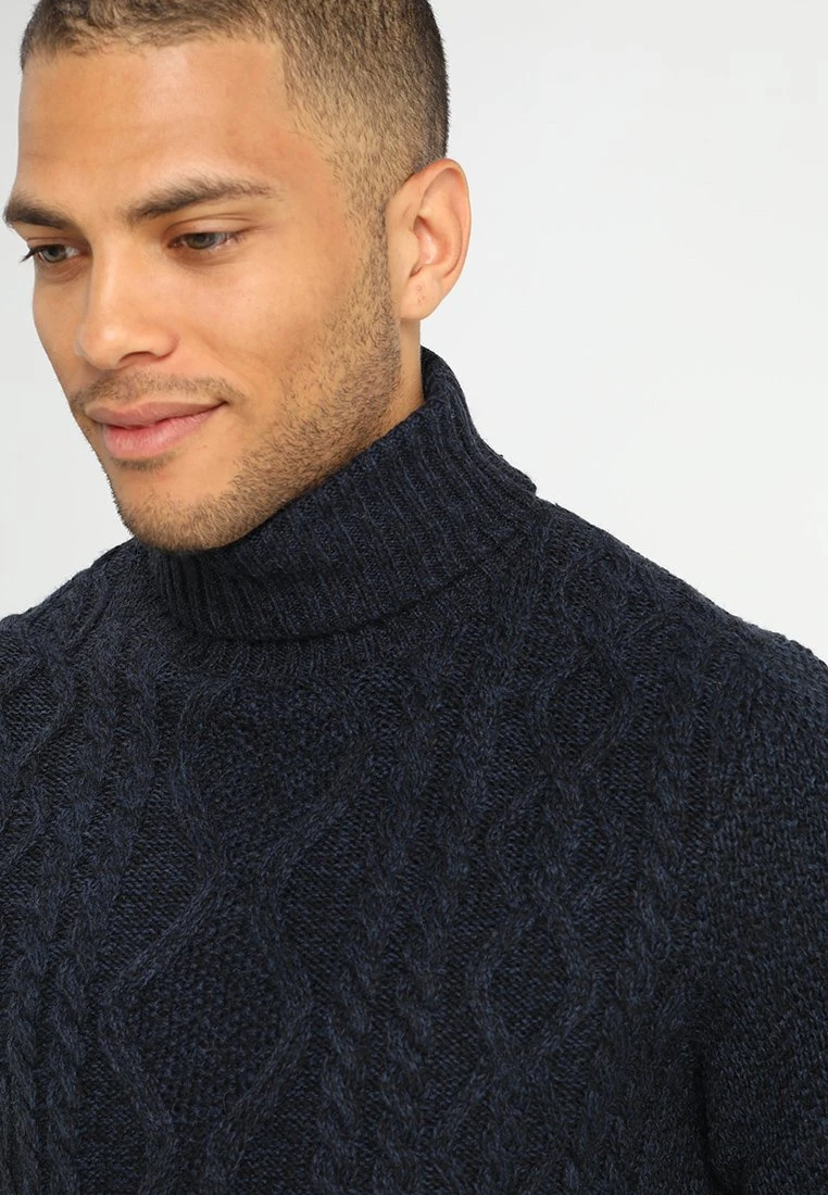 Pier One Jumper - Mottled Dark Blue 7 Pier One Jumper - Mottled Dark Blue - Image 5