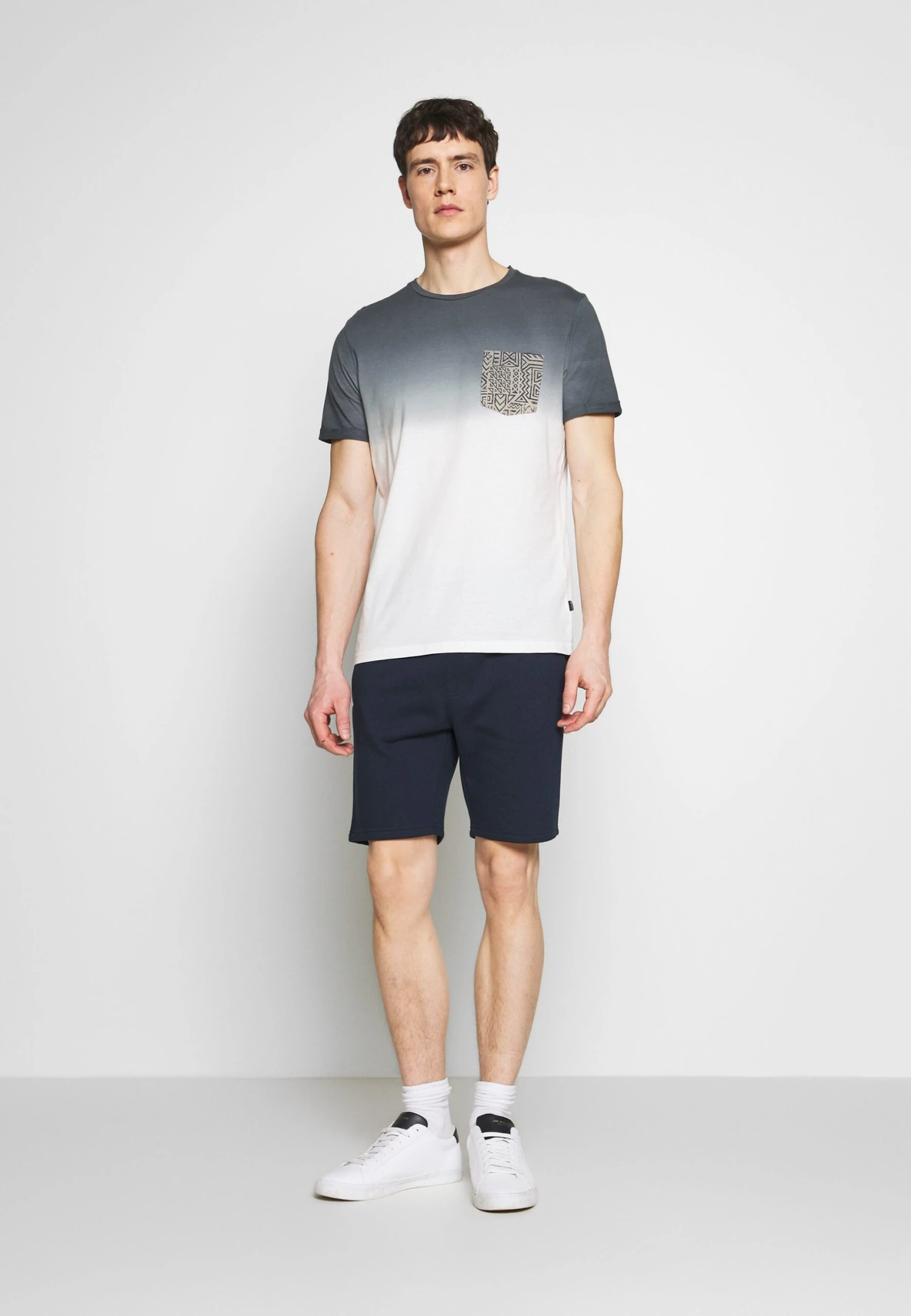 Pier One 2 Pack - Shorts - Dark Blue/Black 4 Pier One 2 Pack - Shorts - Dark Blue/Black - Image 2