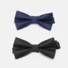 Pier One 2 Pack - Bow Tie - Black/Dark Blue -Pier One Vogue 4f7a54bb1f924b1391658cf459944238