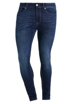 Pier One Jeans Skinny Fit - Dark-Blue Denim 10 Pier One Jeans Skinny Fit - Dark-Blue Denim -Pier One Vogue 513c7a96a6954a0f801b551214ed75da