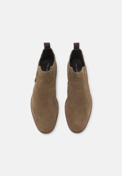 Pier One Leather - Classic Ankle Boots - Taupe -Pier One Vogue 55caef422e3547379a94cdd8c7f31c8a