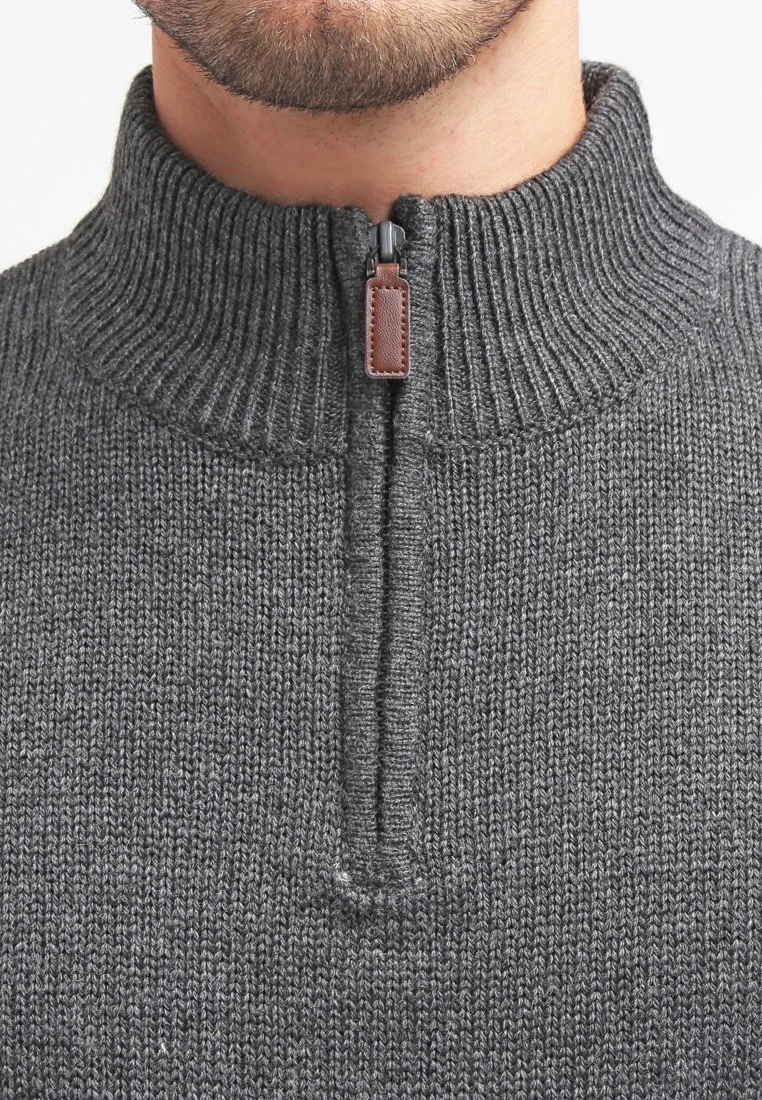 Pier One Jumper - Dark Grey Melange 7 Pier One Jumper - Dark Grey Melange - Image 5