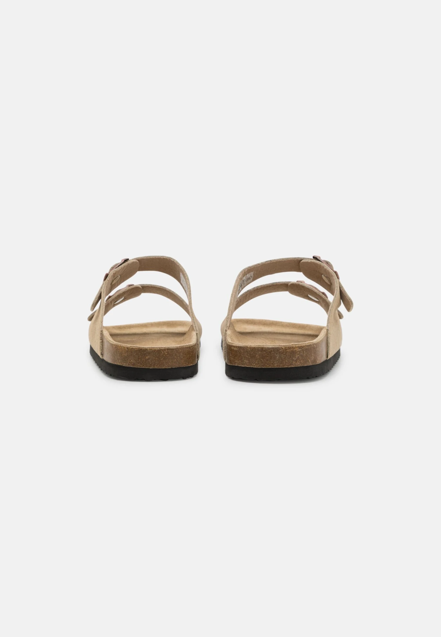 Pier One Leather Unisex - Slippers - Beige 5 Pier One Leather Unisex - Slippers - Beige - Image 3