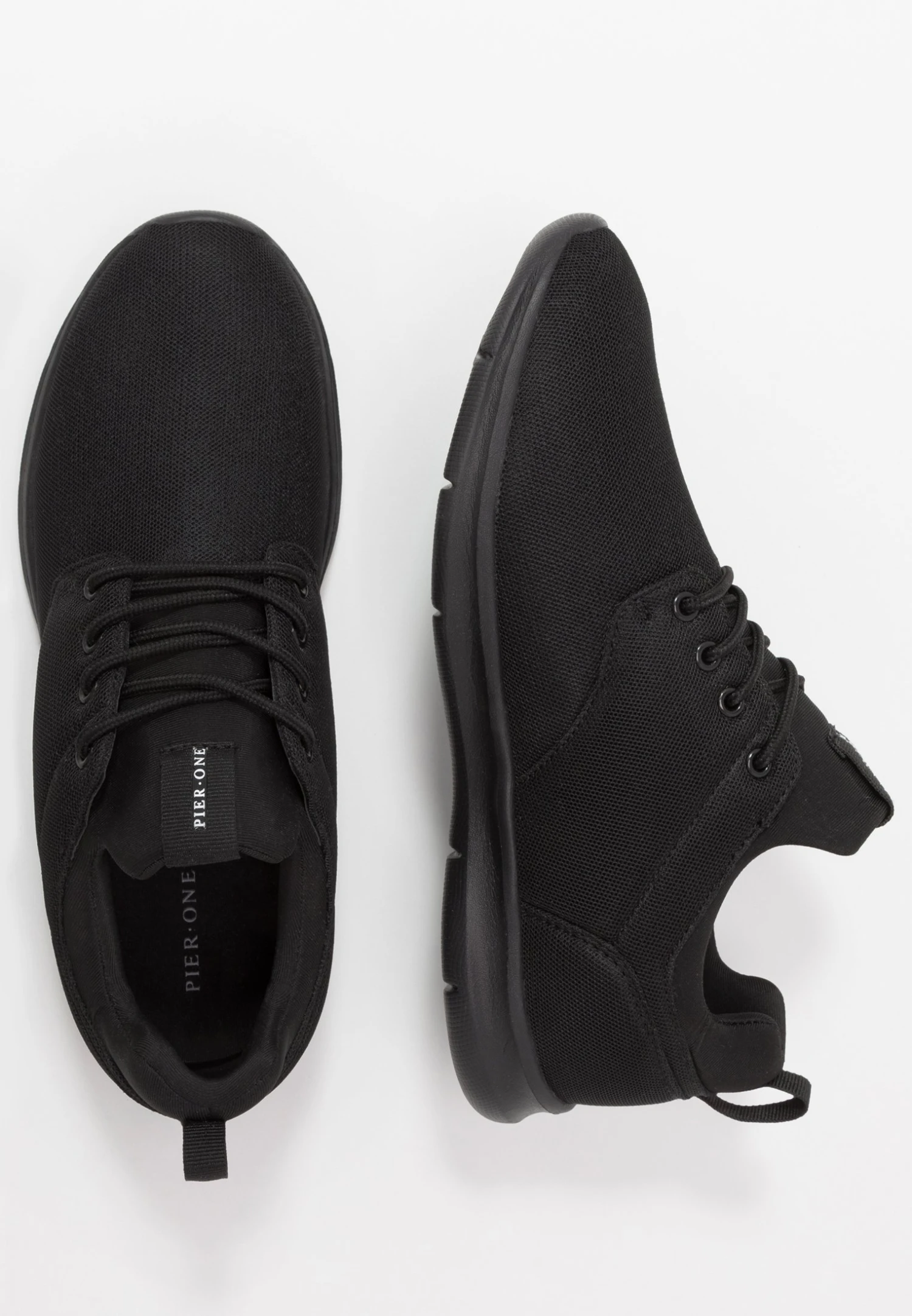 Pier One Trainers - Black 4 Pier One Trainers - Black - Image 2