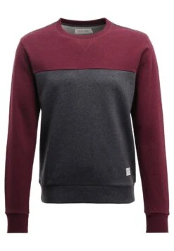 Pier One Sweatshirt - Mottled Bordeaux -Pier One Vogue 60e4fcc90041403a8a51716719e54168