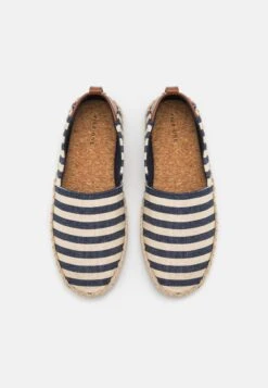 Pier One Unisex - Espadrilles - Dark Blue/White -Pier One Vogue 656fb98ccb7640ac939ccc145e729a86