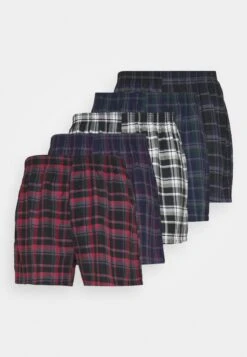 Pier One 5 Pack - Boxer Shorts - Black /Dark Blue /Dark Green