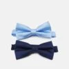 Pier One 2 Pack - Bow Tie - Dark Blue/Light Blue -Pier One Vogue 6851203b33524bd59a3634d0322a9253