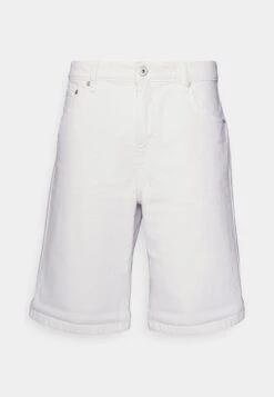 Pier One Colored Twill White Denim - Denim Shorts - White Denim -Pier One Vogue 6a5714ed158c42c1a08428fb46cf4ed5