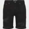 Pier One Denim Shorts - Black 2 Pier One Denim Shorts - Black -Pier One Vogue 6a5f776f052149fab21c0f7a06b3f55c