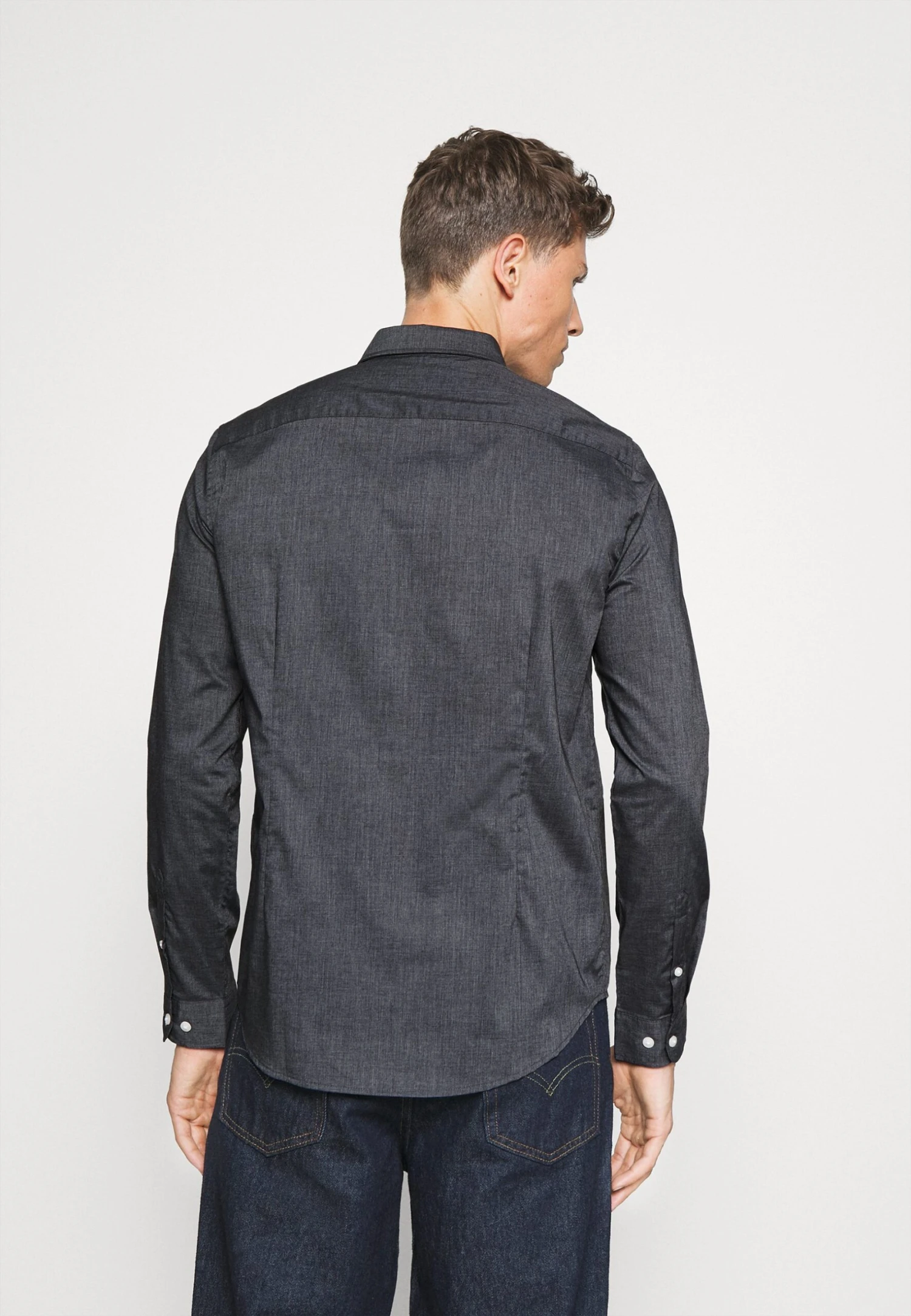 Pier One Shirt -Blue Grey 6 Pier One Shirt -Blue Grey - Image 4