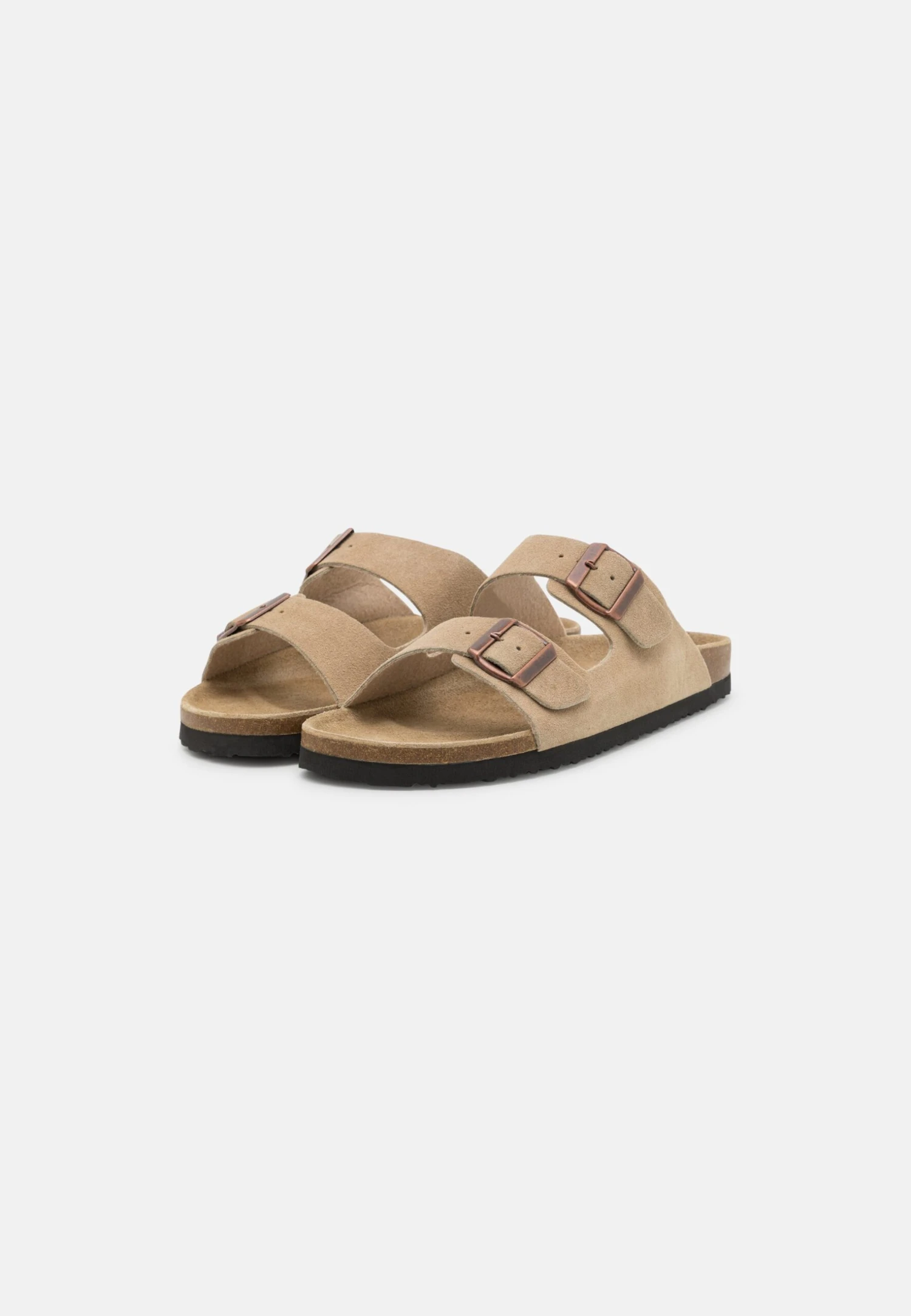 Pier One Leather Unisex - Slippers - Beige 4 Pier One Leather Unisex - Slippers - Beige - Image 2