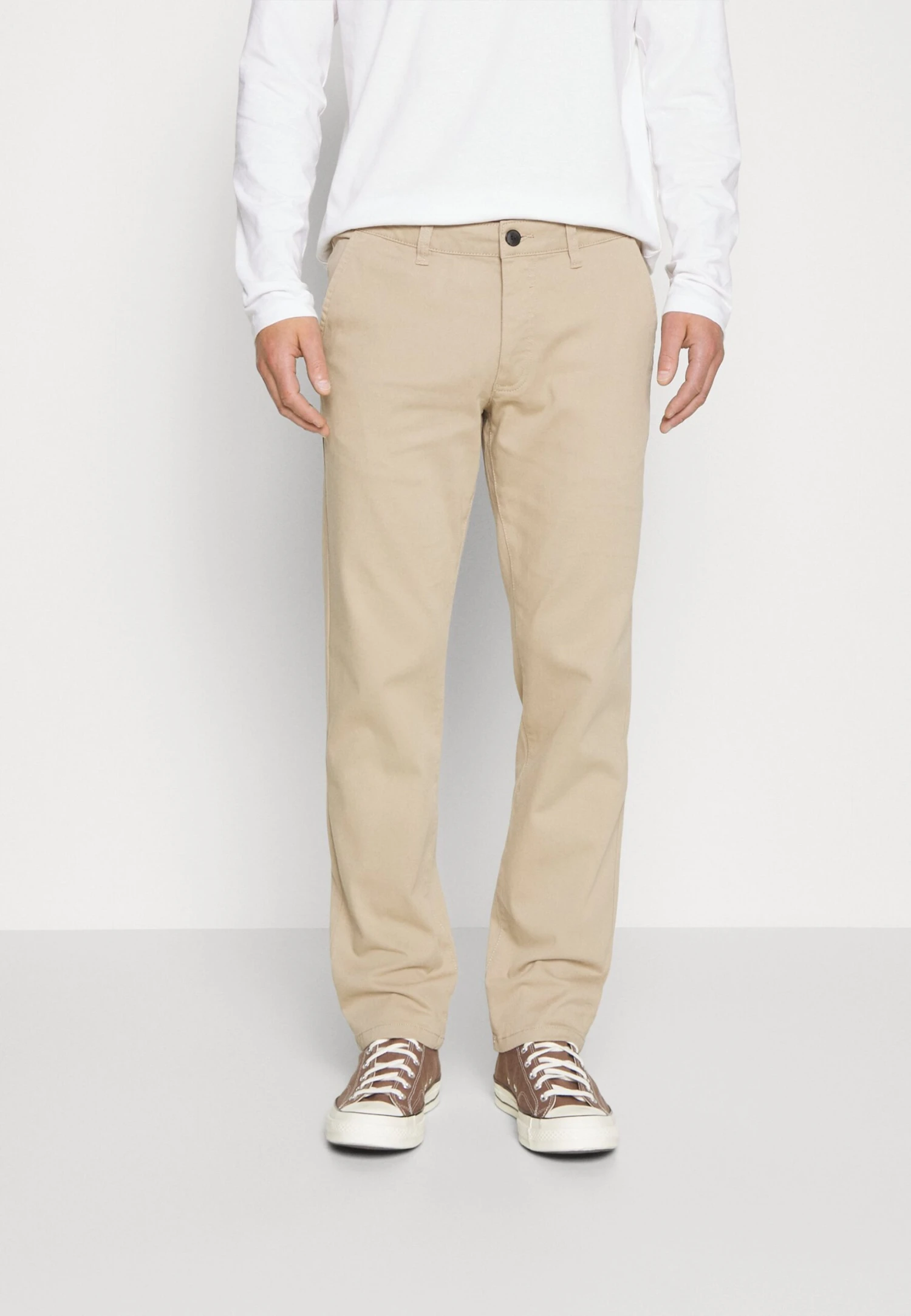 Pier One 2 Pack - Chinos - Dark Grey/Beige 4 Pier One 2 Pack - Chinos - Dark Grey/Beige - Image 2