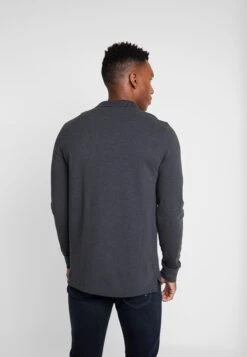 Pier One 2 Pack - Polo Shirt - Mottled Grey/Black -Pier One Vogue 77c9635f18fc41c0b7958b3aa63b2631