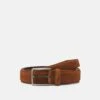 Pier One Leather Unisex - Belt - Cognac