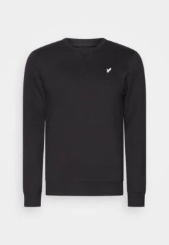 Pier One Sweatshirt - Black/Mottled Grey -Pier One Vogue 7954a7df4b094e52bda097136e48cead