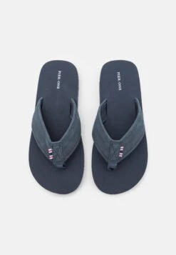 Pier One T-Bar Sandals - Dark Blue 11 Pier One T-Bar Sandals - Dark Blue -Pier One Vogue 7d7bc7edddf841f2a37a73ab85593ed3