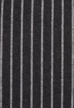 Pier One Flannel Stripes- Shirt - Dark Grey -Pier One Vogue 82a7c28a78ba47269b502619ec5f502c