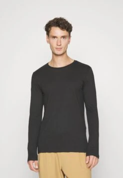 Pier One 2 Pack - Long Sleeved Top - Black/Mottled Dark Grey 13 Pier One 2 Pack - Long Sleeved Top - Black/Mottled Dark Grey -Pier One Vogue 82b68fa0ee4c46d1a85559b6ee29545d