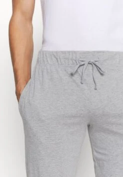 Pier One 2 Pack - Pyjama Bottoms - Mottled Dark Grey/Mottled Grey -Pier One Vogue 929d35d0429945df8587870b42149ffc