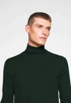 Pier One 2 Pack - Basic Turtleneck - Jumper - Black/Dark Green -Pier One Vogue 9683134039974a7592782861d6f7eb6f